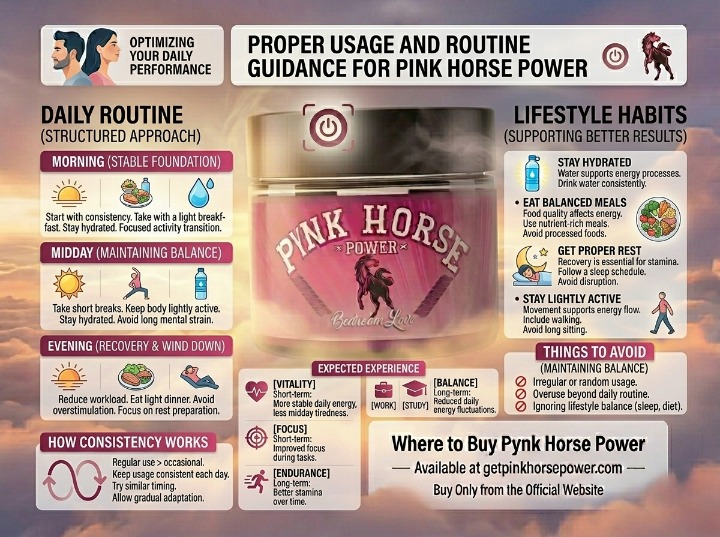 Pink Horse Power Usage Guide for Daily Energy Support
