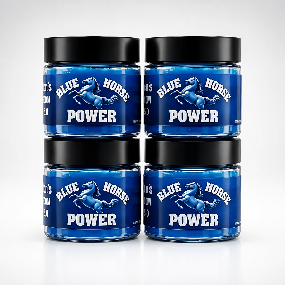 4x Blue Horse Power